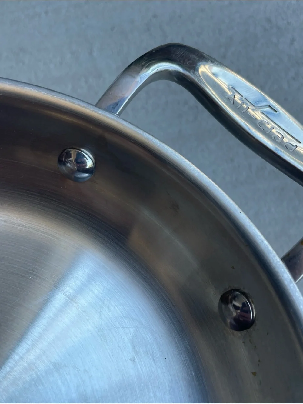 All-Clad Stainless 6” Mini Gratin Pan Tri-Ply Stainless Steel USA